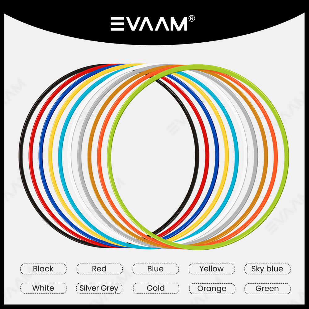 EVAAM® Aluminum Alloy Wheel Rim Protector (4 PCS) + Caliper Covers (4PCS) For Tesla Model 3/Y - EVAAM