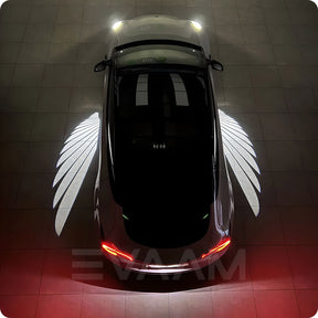 EVAAM® Angel Wing Mirror Light Projector For Tesla Model Y