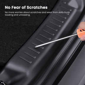 EVAAM® Anti-Scratch TPE Trunk Sill Protector Mat for Tesla Model Y Juniper 2025+