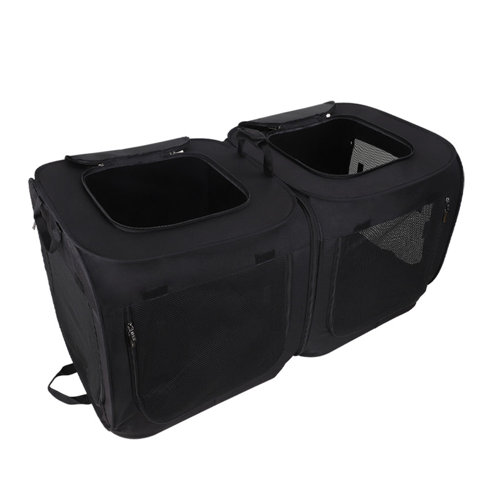 EVAAM® Car Rear Seat Dog Crate For Model 3/Y/S/X/Cybertruck - EVAAM