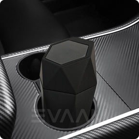 EVAAM® Car Trash Can With Lid for Tesla