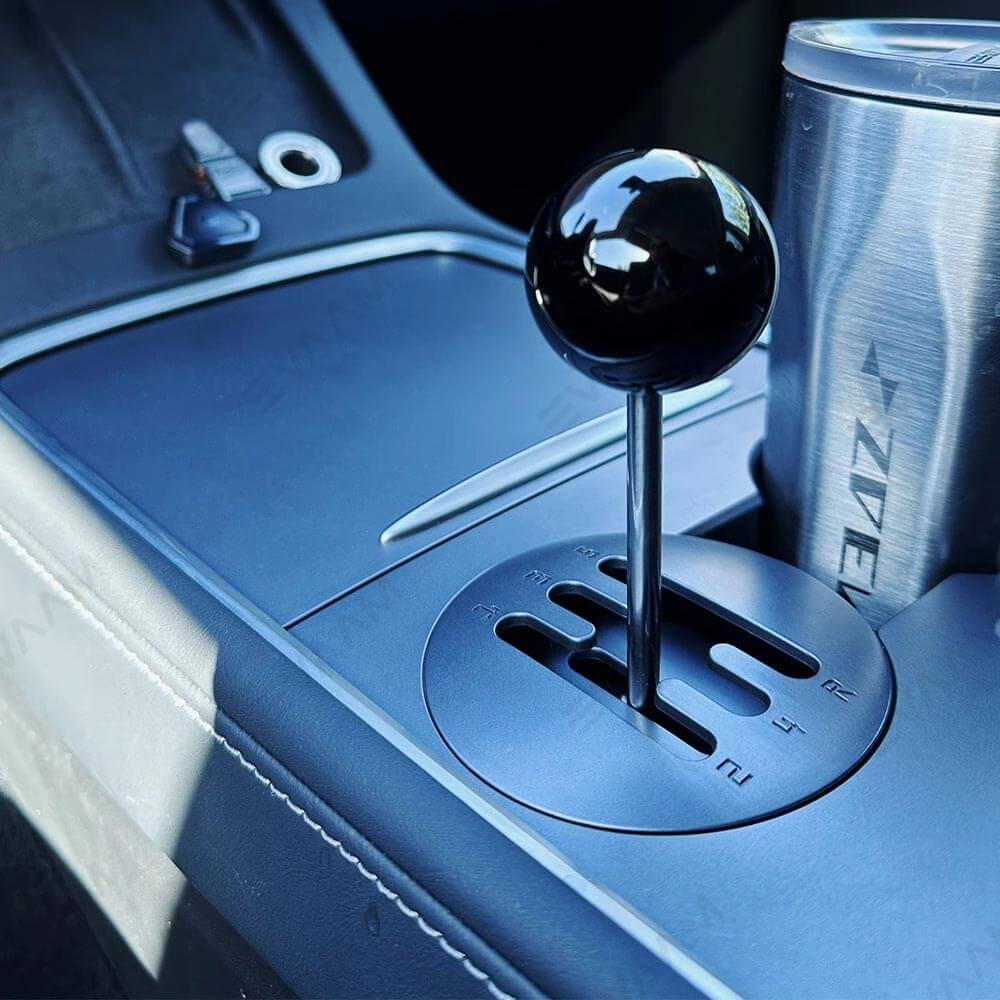 EVAAM® Cup Holder Decorative Shift Lever For Tesla Model 3/Y