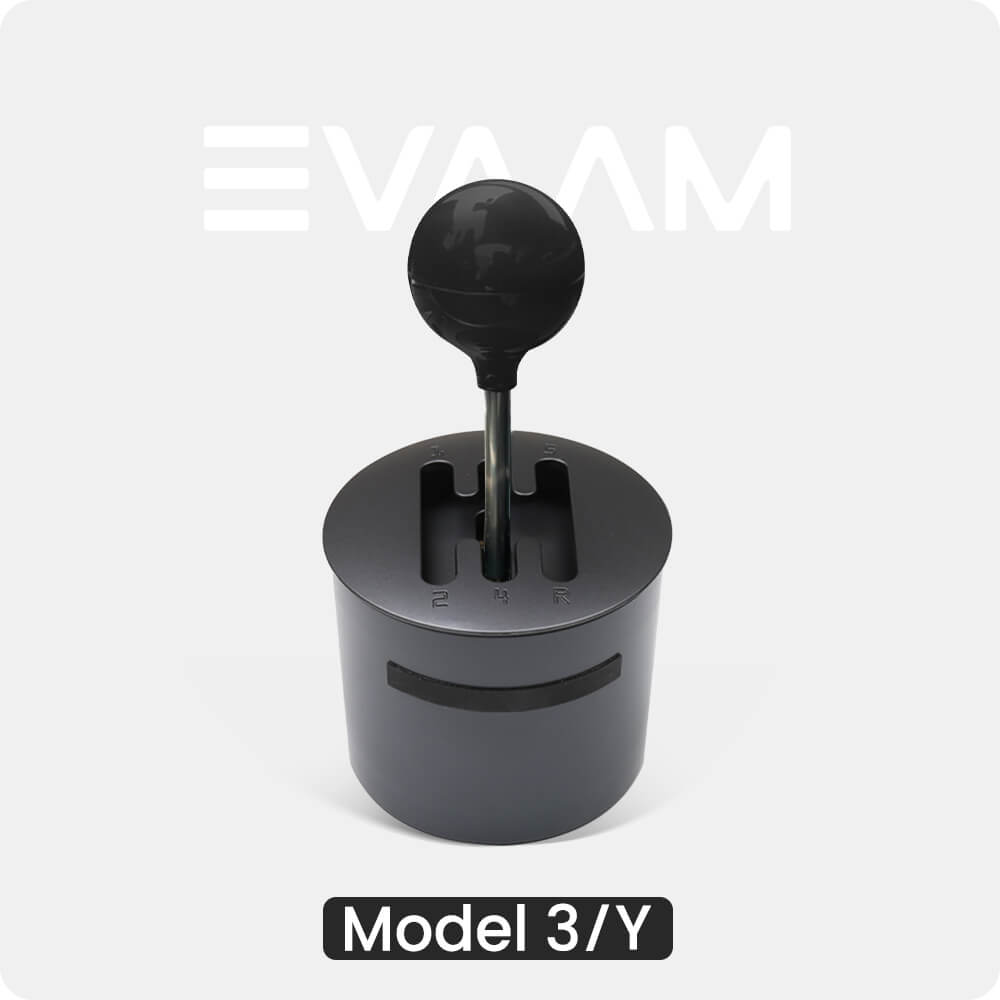 EVAAM® Cup Holder Decorative Shift Lever For Tesla Model 3/Y