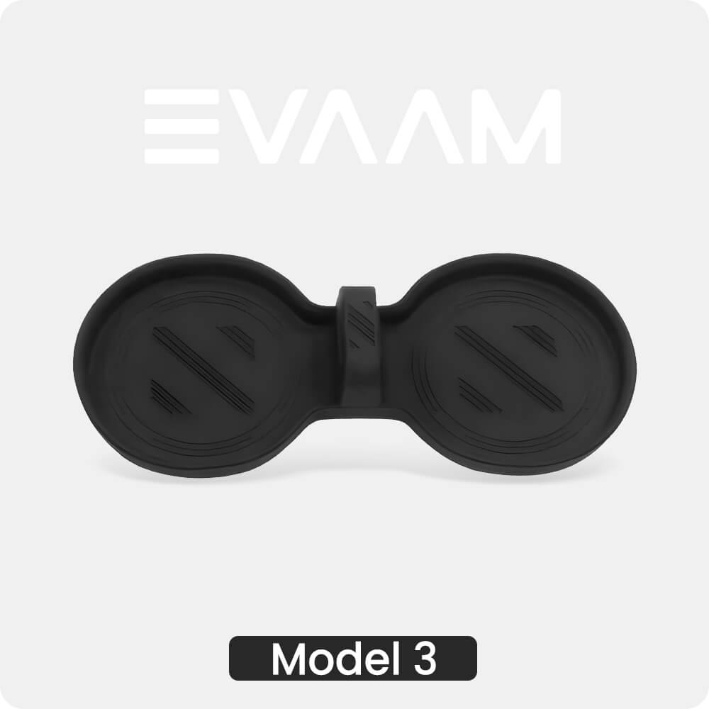 EVAAM® Cup Holder Storage Box For Tesla 2024 Model 3 Highland