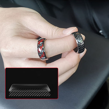 EVAAM® Customized Ring Key / Key Fob / Key Card Replacement for Tesla Model 3/Y - EVAAM