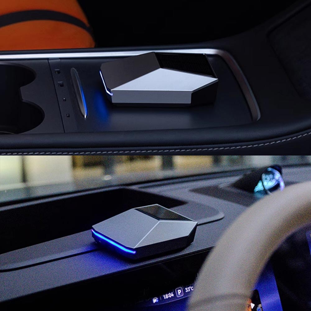 EVAAM® Cybertruck Style Intelligent Car Aromatherapy Diffuser - Fits All Cars - EVAAM