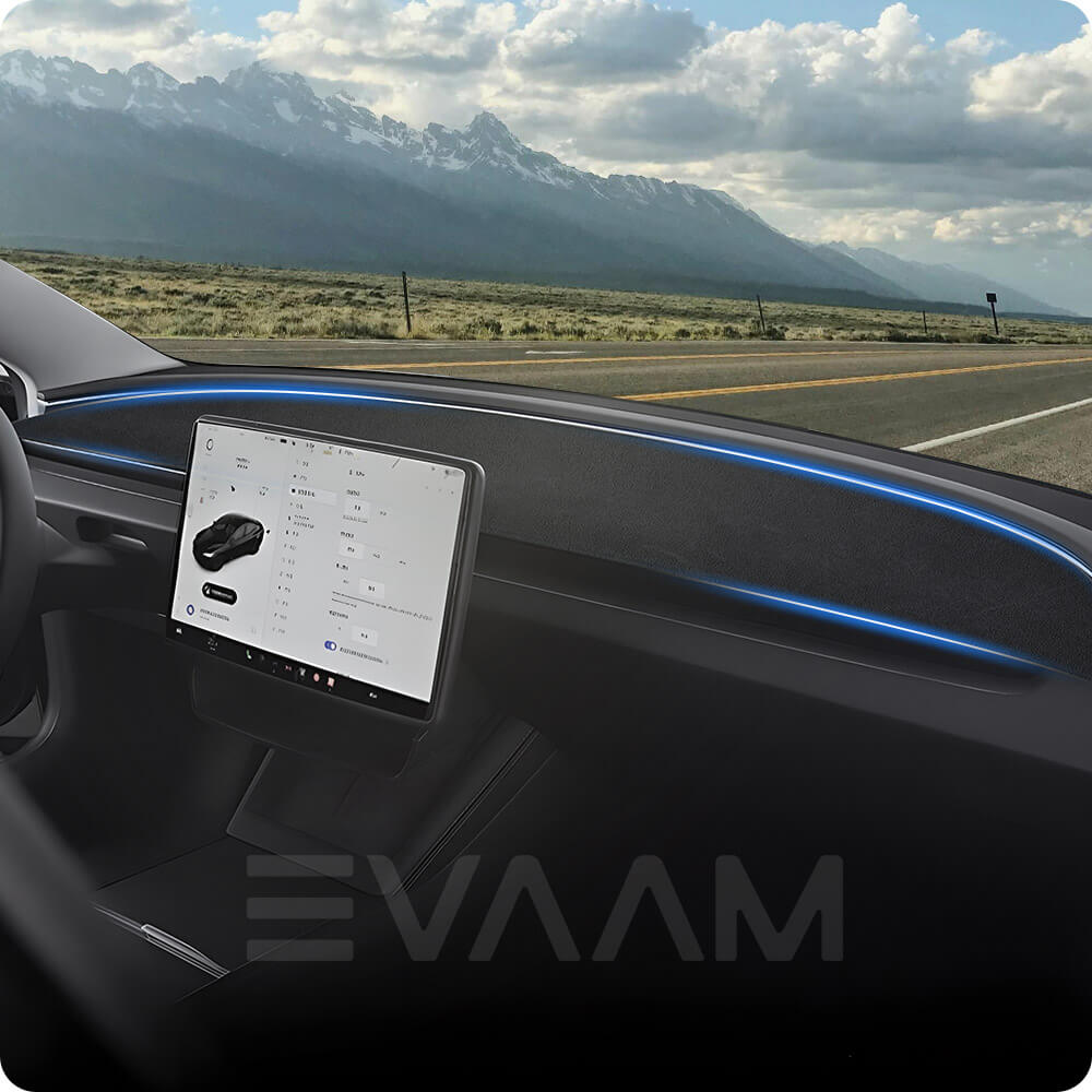 EVAAM® Dash Cover Mat For 2024 Model 3 Highland