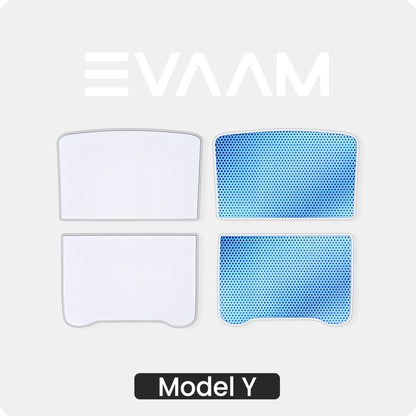 EVAAM® Double-layer Magnetic Glass Roof Sunshade For Tesla Model Y Juniper 2025+ - EVAAM