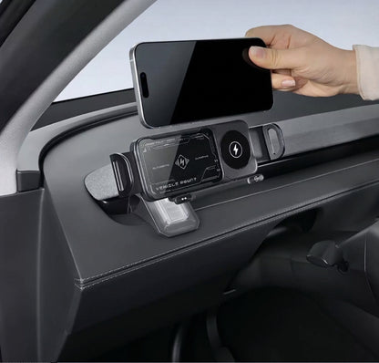 EVAAM® Electric Rotating Wireless Charging Phone Holder for Tesla Model 3 Highland 2024+/Model Y Juniper 2025+ - EVAAM