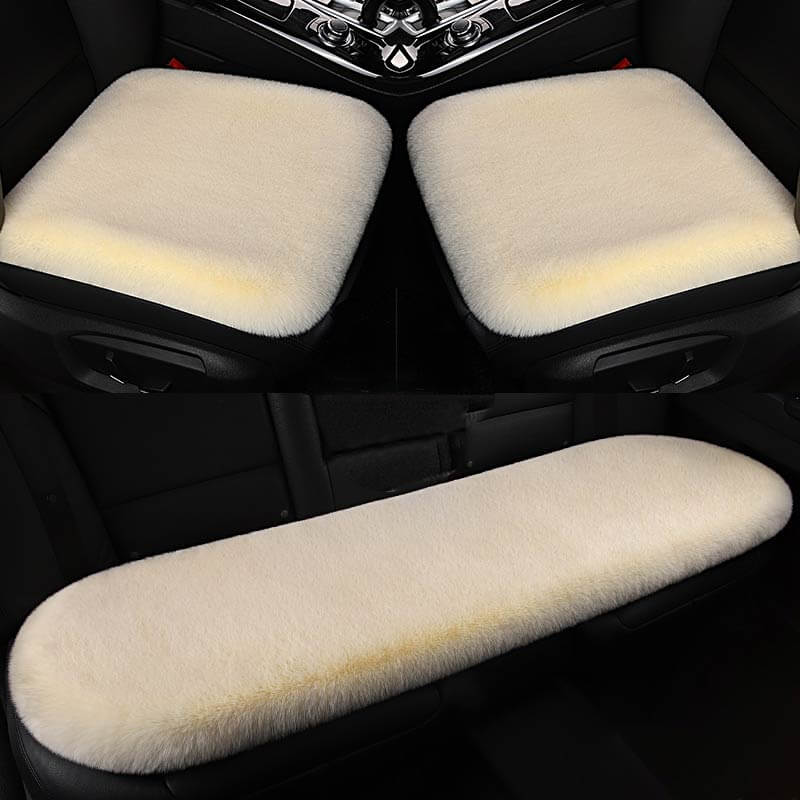 EVAAM® Fluffy Eco-Friendly Seat Cushion for Tesla Model 3YSX