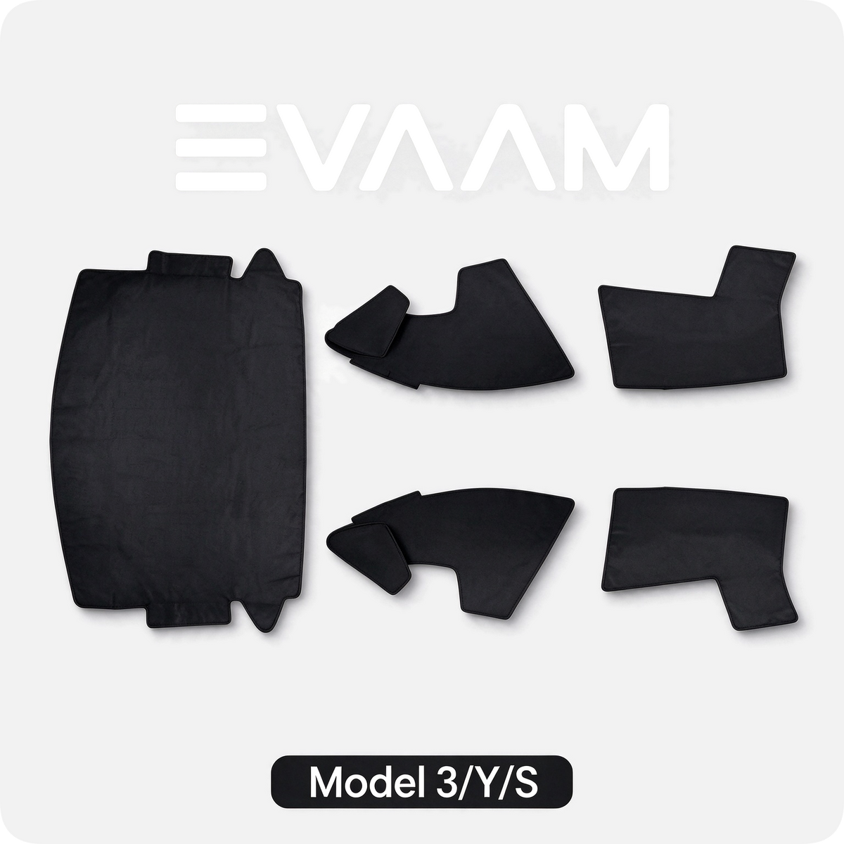 EVAAM® Full Winter Snow Cover for Tesla Model 3/Y/S（5PCS） - EVAAM