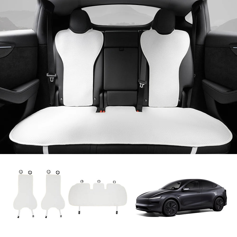 EVAAM® Ice Silk Breathable Air Mesh Seat Cushion for Tesla Model Y Juniper 2025+ - EVAAM