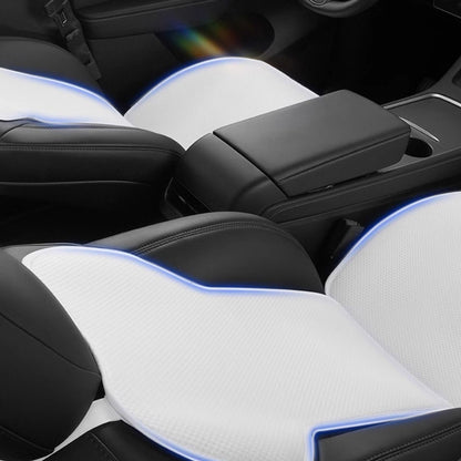 EVAAM® Ice Silk Breathable Air Mesh Seat Cushion for Tesla Model Y Juniper 2025+ - EVAAM