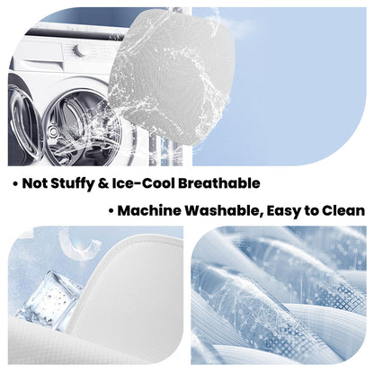 EVAAM® Ice Silk Breathable Air Mesh Seat Cushion for Tesla Model Y Juniper 2025+ - EVAAM