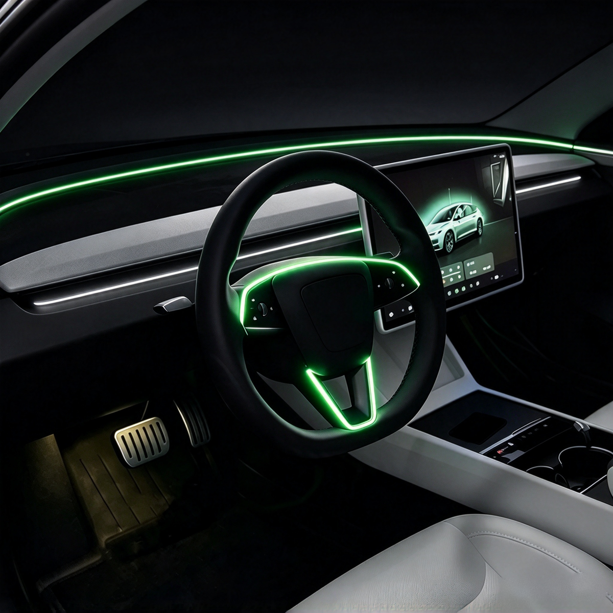 EVAAM® Interior RGB Ambient Light Strip  for Tesla Model 3 Highland/ Y Juniper