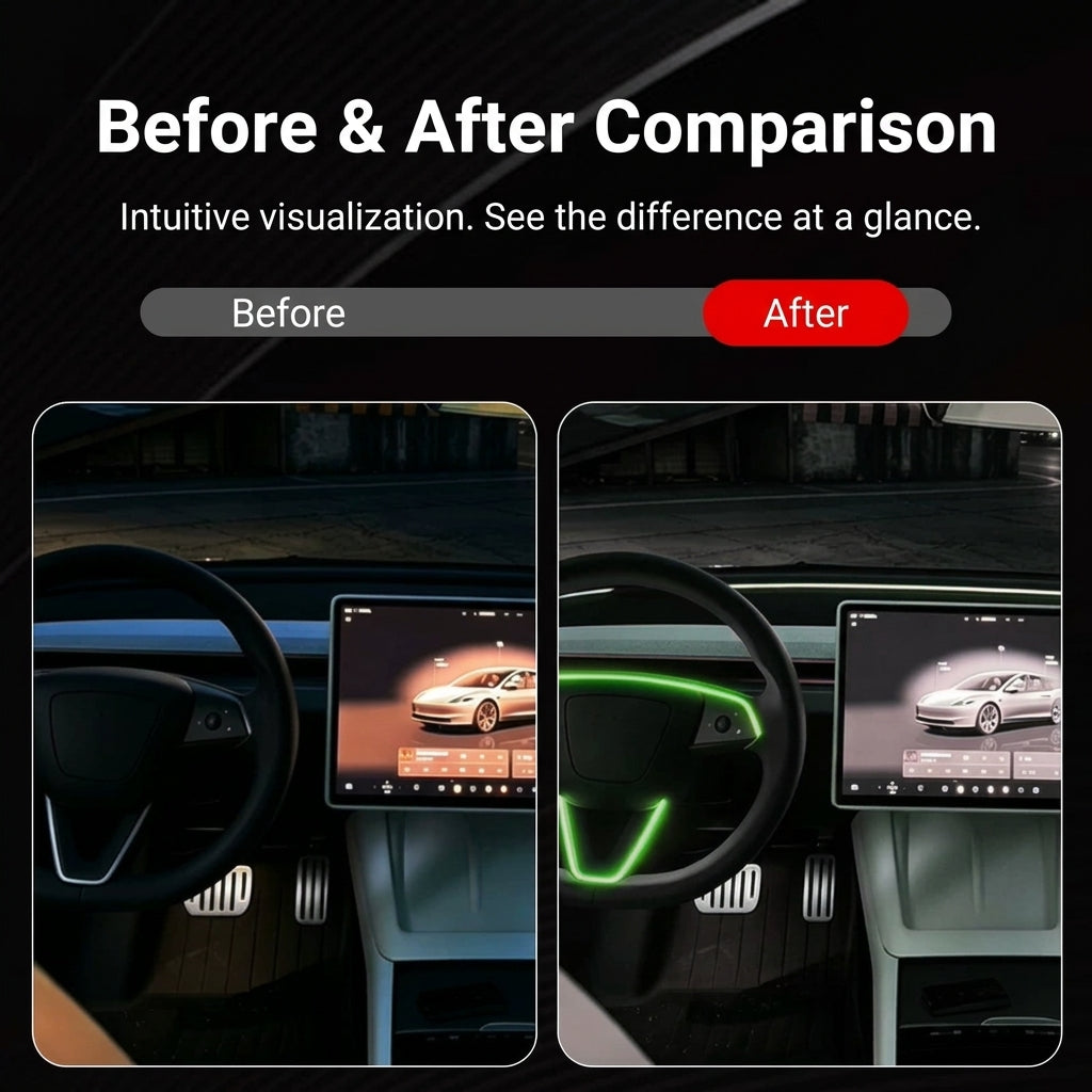 EVAAM® Interior RGB Ambient Light Strip  for Tesla Model 3 Highland/ Y Juniper