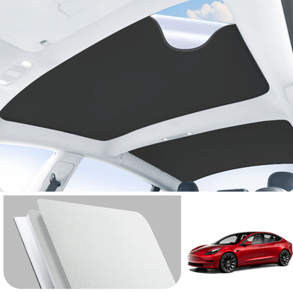 EVAAM® LRC Nano Adsorption Glass Roof Sunshade For Tesla Model 3 (2019-2025) - EVAAM