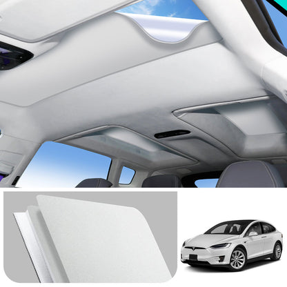 EVAAM® LRC Nano Adsorption Glass Roof Sunshade For Tesla Model X (2016-2024) - EVAAM
