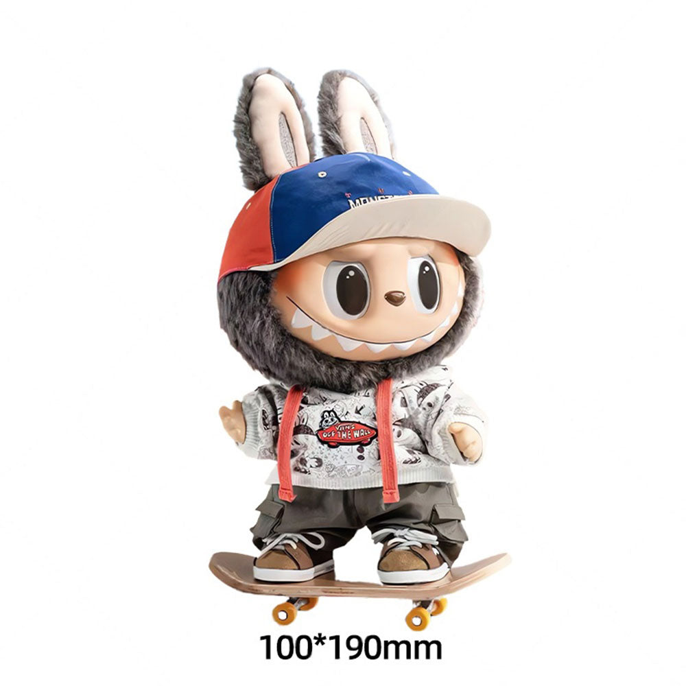 EVAAM® Labubu Car Decal Sticker - Fits All Cars - EVAAM