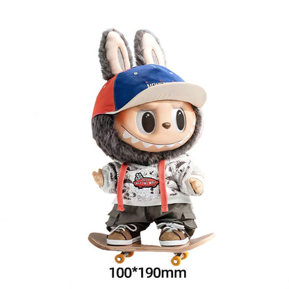 EVAAM® Labubu Car Decal Sticker - Fits All Cars - EVAAM