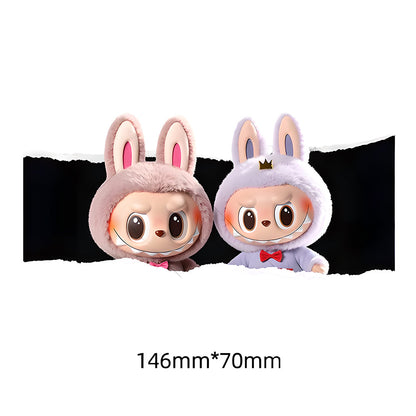 EVAAM® PET Labubu Car Decal Sticker - Fits All Cars - EVAAM