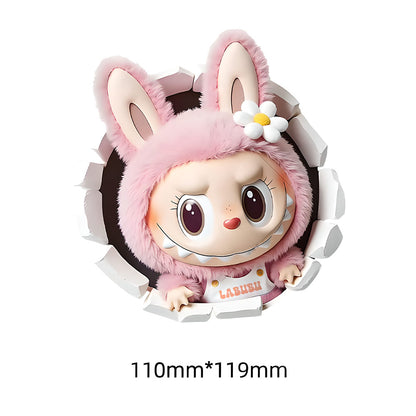 EVAAM® PET Labubu Car Decal Sticker - Fits All Cars - EVAAM