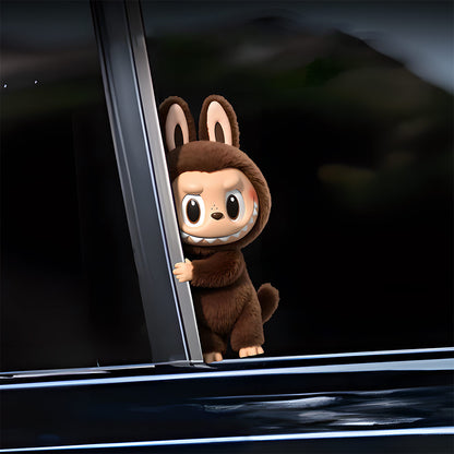 EVAAM® PET Labubu Car Decal Sticker - Fits All Cars - EVAAM