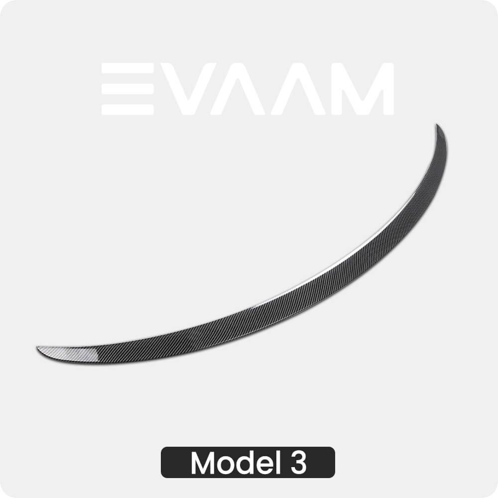 EVAAM® Performance Spoiler For Tesla 2024 Model 3 Highland