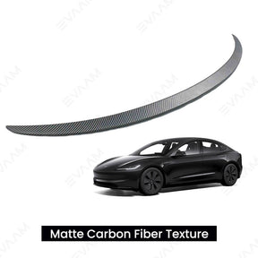 EVAAM® Performance Spoiler For Tesla 2024 Model 3 Highland