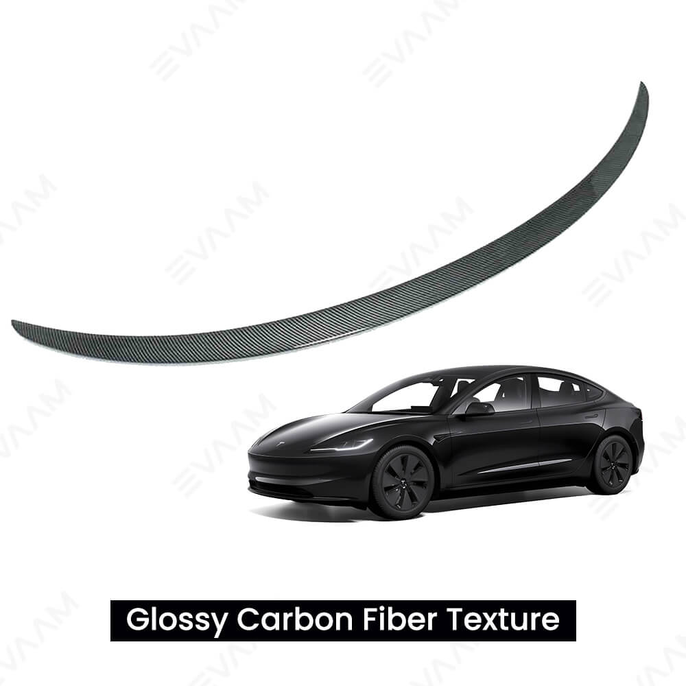 EVAAM® Performance Spoiler For Tesla 2024 Model 3 Highland