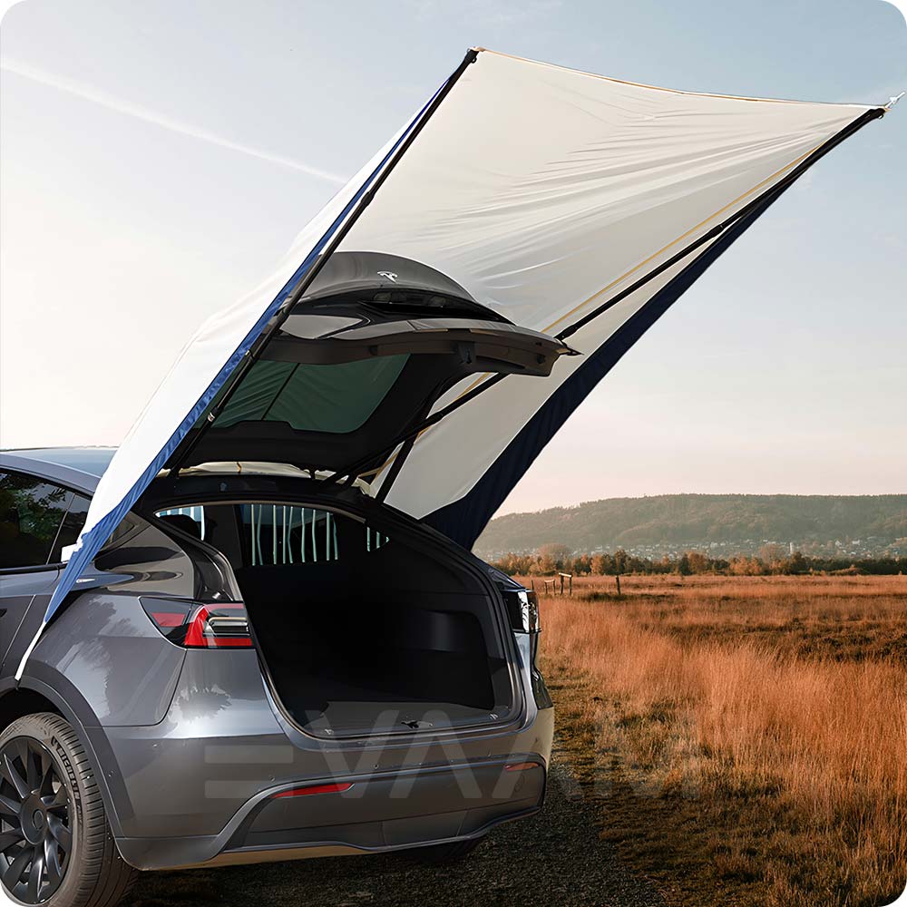 EVAAM® Portable Wild Camping Tent Rear Canopy For Tesla Model Y - EVAAM
