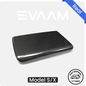 EVAAM® Real Carbon Fiber Armrest Cover For Model S/X 2021+