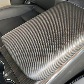 EVAAM® Real Carbon Fiber Armrest Cover For Model S/X 2021+