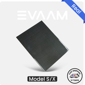 EVAAM® Real Carbon Fiber Center Console Trim Cover For Model S/X 2021+