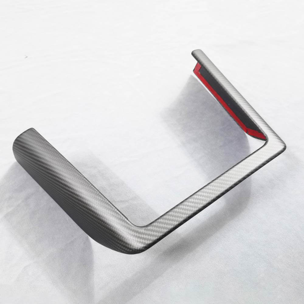 EVAAM® Real Carbon Fiber Charging Pad Frame Cover For Model S/X 2021+