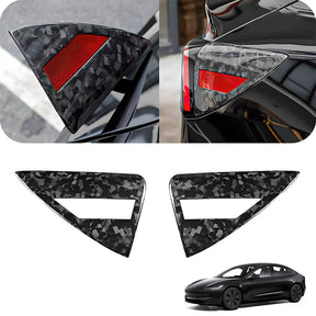 EVAAM® Real Carbon Fiber Charging Port Cover For 2024+ Model 3 Highland