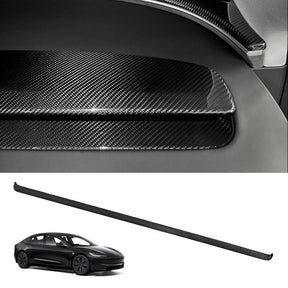 EVAAM® Real Carbon Fiber Dashboard Cover For 2024+ Model 3 Highland