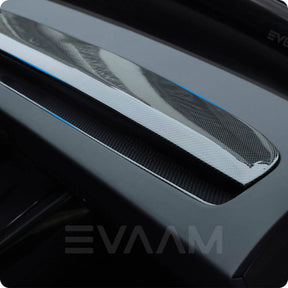 EVAAM® Real Carbon Fiber Dashboard Cover For 2024+ Model 3 Highland