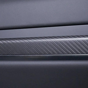 EVAAM® Real Carbon Fiber Interior Door Panel Trim Covers For Model X 2021+