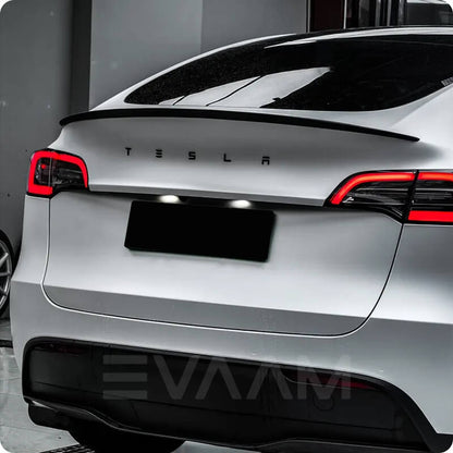 EVAAM™ Real Carbon Fiber Logo Covers Set For Model 3/Y Accessories - EVAAM