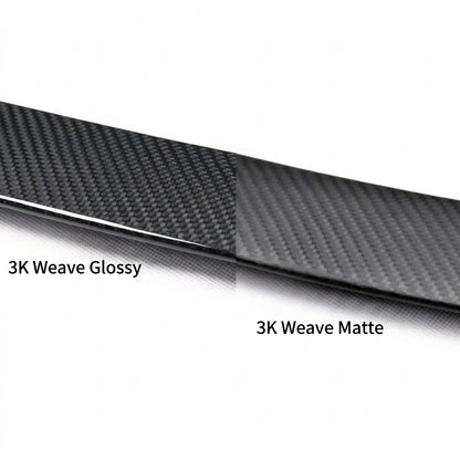 EVAAM® Real Carbon Fiber Rear Trunk Spoiler for Tesla Model S