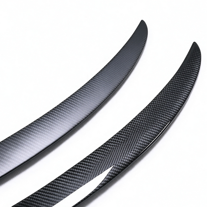 EVAAM® Real Carbon Fiber Rear Trunk Spoiler for Tesla Model S_