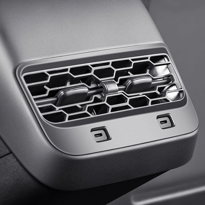 EVAAM™ Rear Seat Air Vent Cover for Model 3/Y Accessories - EVAAM