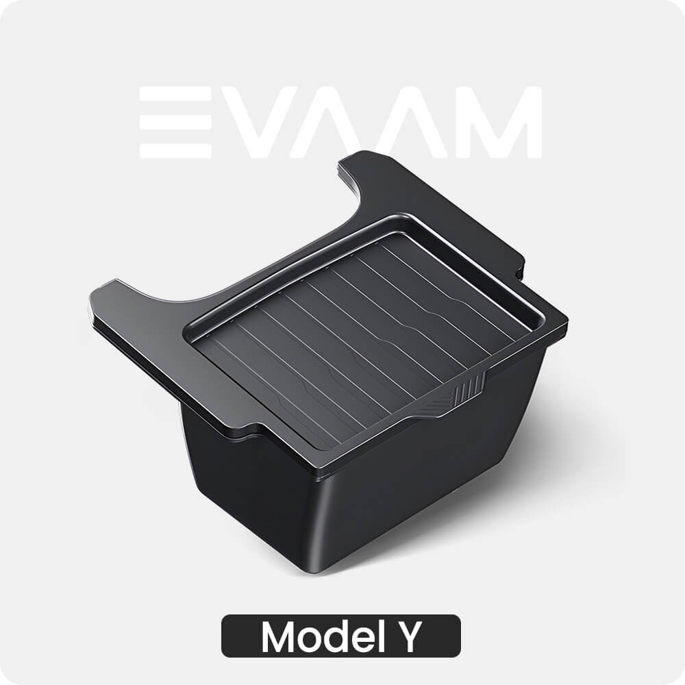 EVAAM® Rear Seat Storage Box for Tesla Model Y - EVAAM