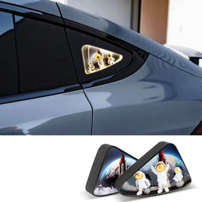 EVAAM® Side Triangle Window Decorative Light DIY for Tesla Model 3YSX