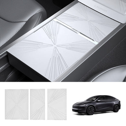 EVAAM® Silicone Center Console Protective Mat for Tesla Model Y Juniper 2025+/Model 3 Highland 2024+ - EVAAM