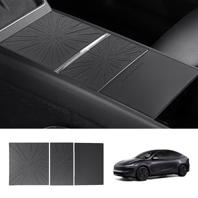 EVAAM® Silicone Center Console Protective Mat for Tesla Model Y Juniper 2025+/Model 3 Highland 2024+