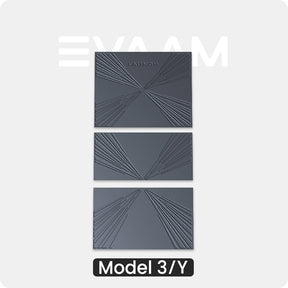 EVAAM® Silicone Center Console Protective Mat for Tesla Model Y Juniper 2025+/Model 3 Highland 2024+