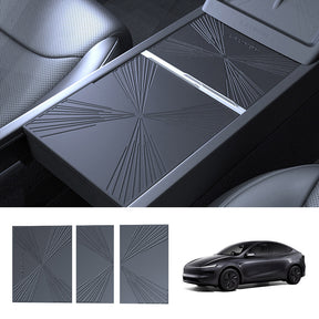 EVAAM® Silicone Center Console Protective Mat for Tesla Model Y Juniper 2025+/Model 3 Highland 2024+