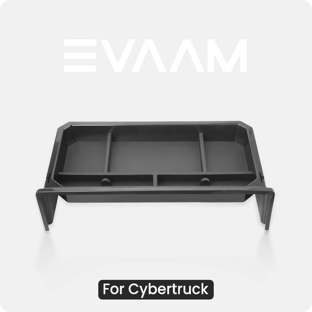 EVAAM® Silicone Screen Storage Box Dash Organizer for Cybertruck